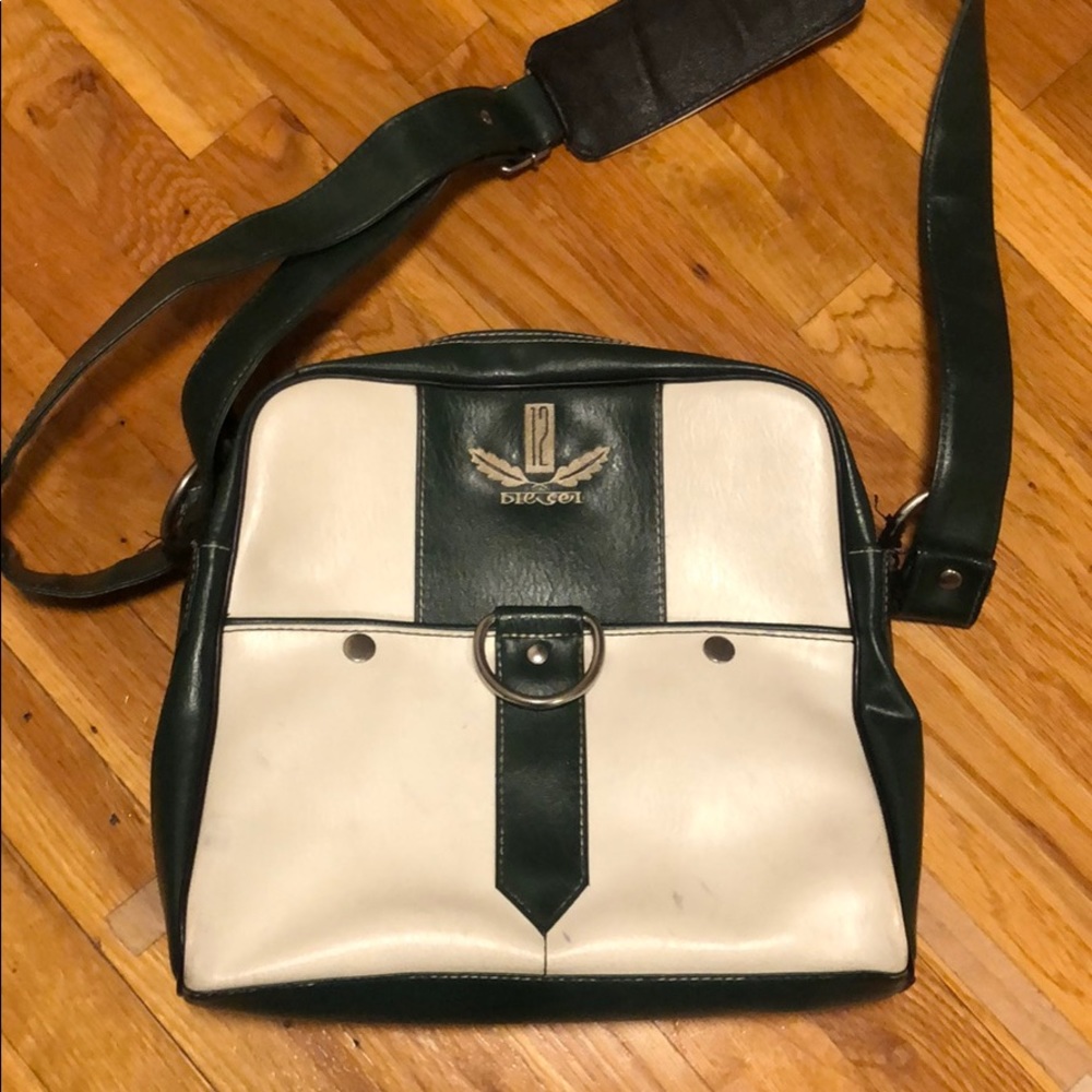 Vintage diesel messenger bag